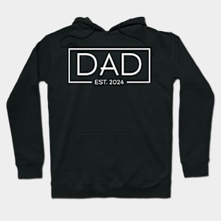 dad est 2024 Hoodie